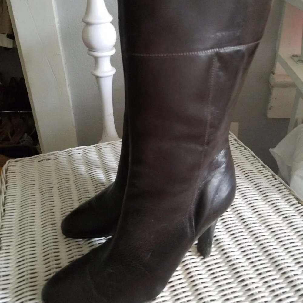 Brooks brothers leather boots